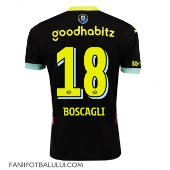 PSV Eindhoven Olivier Boscagli #18 Tricou Fotbal Replică 2024-25 Barbati Deplasare